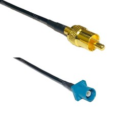 RG174 RCA MALE to Fakra Z Male Coax RF Cable USA-Ship Lot