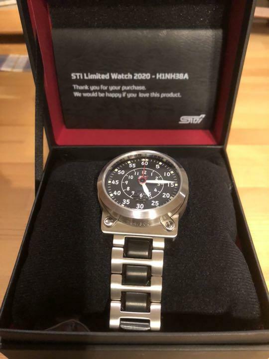 STI Limited H1NH38A STSG19100950 Limited to 300 Subaru 2020 Watch 