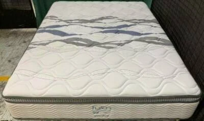 Excellent Condition Thick Pillow Top White Queen Mattress Only 19