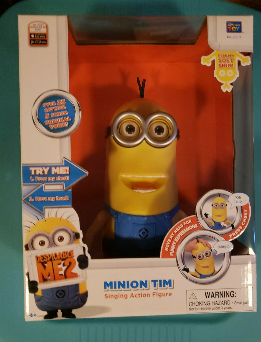 singing minion toy