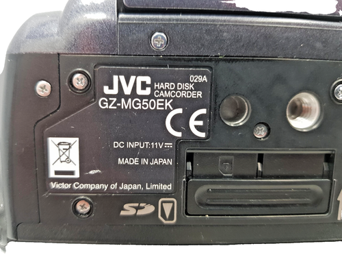 JVC GZ-MG50EK Everio Hard Disk Camcorder HDD SD card USB Digital Media Vintage - Picture 9 of 24