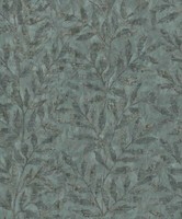 Rasch Vliestapete DunkelgrüN Gold Metallic Floral Blattmuster 315042 (5,11€/1Qm)