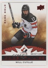 2020 Team Canada Juniors Golden Futures Rose Gold 29/99 Will Cuylle #GF-21 0p3t