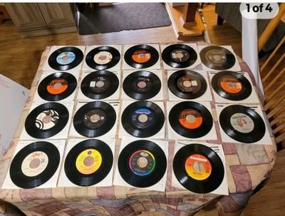 Lot Of 175 Vinyl 45s From The 1980s