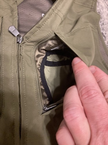SCOTTeVEST Tech Vest Mens L Green Travel RFID Pockets - Picture 9 of 20