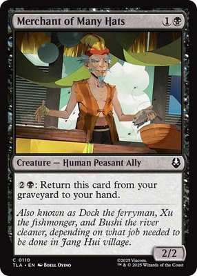 Merchant of Many Hats TLA 110 MTG Avatar: The Last Airbender Common EN NM