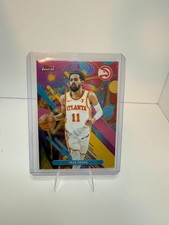 Trae Young Common Oil Spill SP Topps Finest 2025