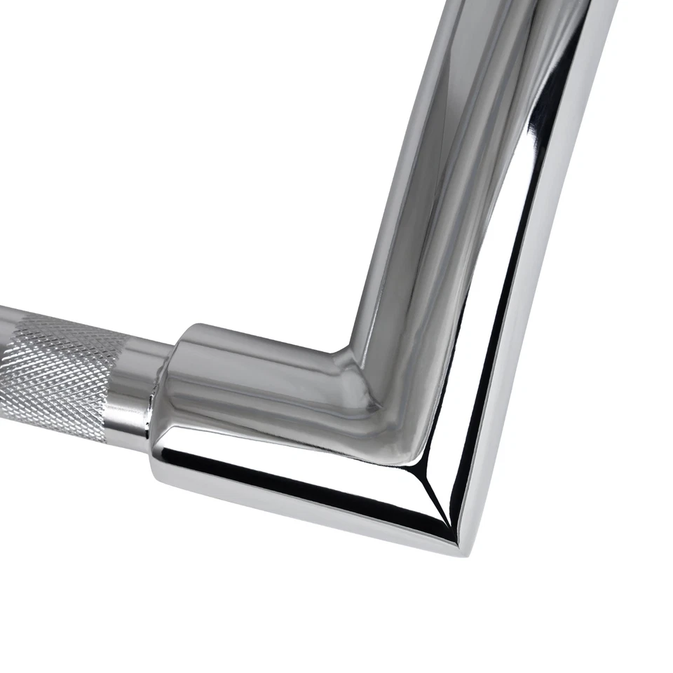 14'' Handlebar Motorcycle Handle bars Ape Hanger Motor Fit For Harley Wide Glide Foto 2 de 4