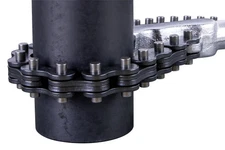 Cal Van Tools 87000 20 inch Chain Wrench Close Up In Use