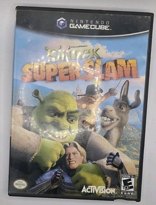 Shrek SuperSlam (Nintendo GameCube, 2005) CIB Tested Clean Disc Complete 
