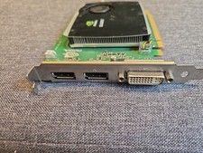 NVIDIA Quadro FX580 Graphics Card 2x DisplayPort + DVI PCIe Workstation GPU