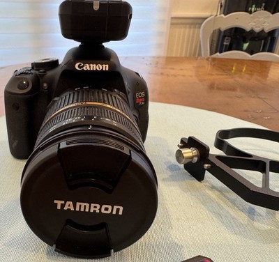 Canon EOS Rebel T3i Digital SLR Camera Kit -With  macro Lens And Elinchrom Flash