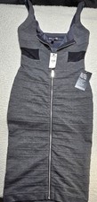 NEW WITH TAGS SEXY EXPRESS FULL ZIP EVENING DRESS WOMEN'S SIZE 0 $88 RETAIL!!!!