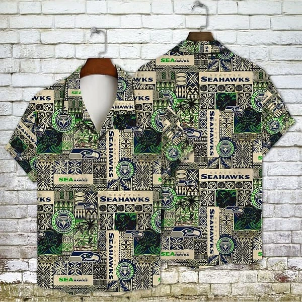 Seattle Seahawks Hawaiian Shirt