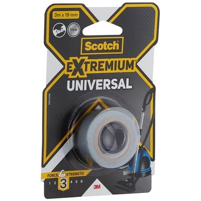 Scotch Extremium  Universal Gewebeband silber 19,0 mm x 3,0 m 1 Rolle
