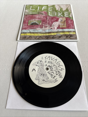 Life Like   Savages EP 7'' Dranged Records Hardcore Punk