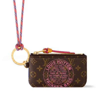 NEW Louis Vuitton Monogram Phone Holder Pouch M28125 Authentic LV