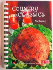 Tennessee Farm Bureau Women, Country Classics Vol. 2, Hardcover, 2002, COOKBOOK