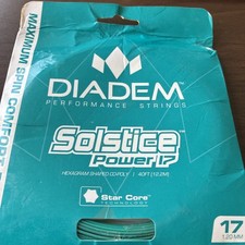Diadem Solstice Power Tennis Racquet Strings - 17 Gauge - 40 ft (12.2 m) One Set