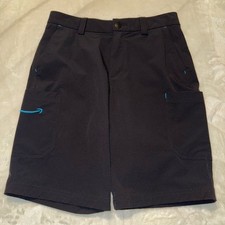 Amazon Shorts Mens M 32-34 Black Luly Yang Warehouse Flex Stretch Adult Work
