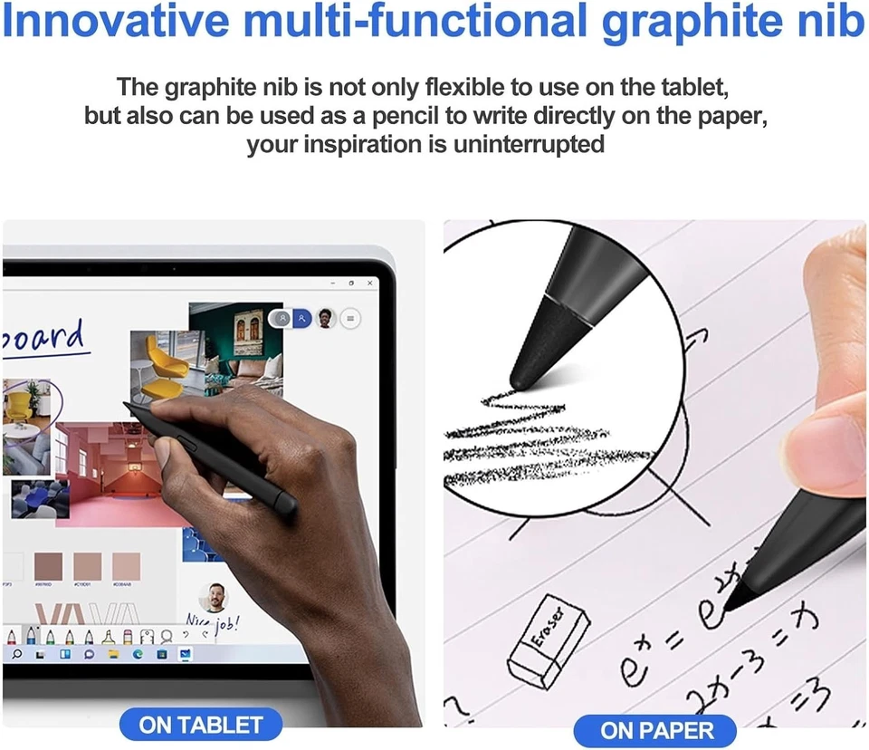 Slim Pen 2 for Microsoft Surface with 4096 Pressure, Eraser & Right-Click - Image 4 of 4