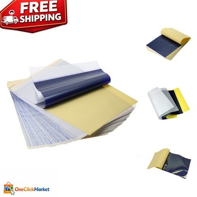 A4 Tattoo Transfer Paper, 20 Sheets 4-Ply Stencil for Flawless Image Transfers