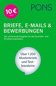 PONS Briefe, E-Mails  Bewerbungen. Der umfassende ... | Buch | Zustand sehr gut