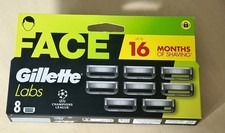 Image of Gillette Labs Razor Blades - Pack of 8, Black 16 MONTH OF SHAVING