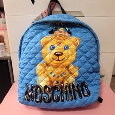 Athentic Moschino Teddy bear Quilted backpack