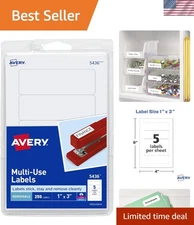 Multi-Use Removable Labels