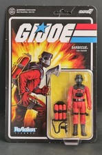 Super7 G.I. Joe ReAction Barbecue Fire Fighter 3.75  Action Figure Hasbro - New
