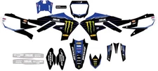 2022 D'Cor Visuals Star Monster Energy Yamaha Graphic Kit-YZ 450F-18-22 - Motocr