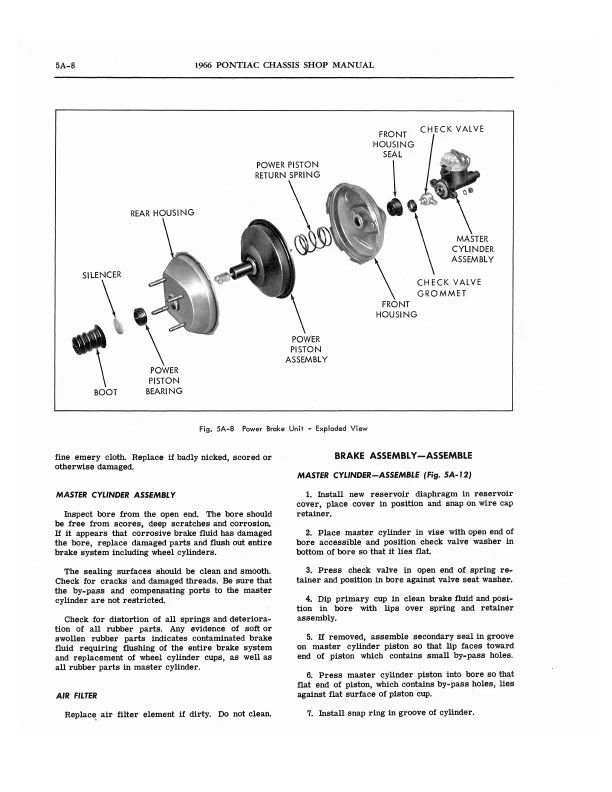 Pontiac Shop Manual 66 Star Chief Grand Prix 1966 Catalina Bonneville Executive Foto 3 de 4