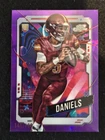 2024 Topps Cosmic Chrome Rookies Jayden Daniels #196 (RC) Purple Nebula 141/150