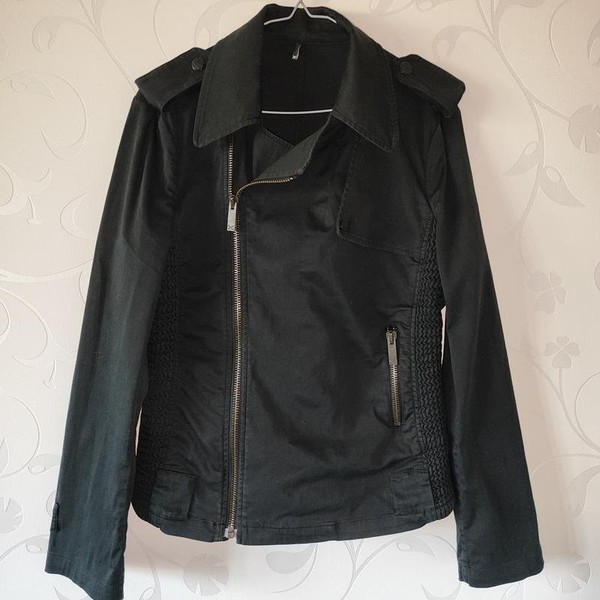 Men Karl Lagerfeld Jacket Black Cotton 38 / M / 46