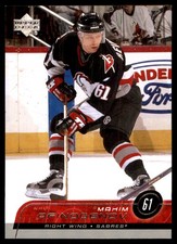 Maxim Afinogenov 2002-03 Upper Deck #20 Sabres NHL READ FREE SHIP AutographDen