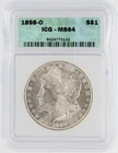 1898-O Morgan Silver Dollar ICG MS64 S$1 New Orleans Minted No Reserve