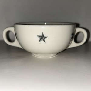 SS UNITED STATES "United States Lines" - Mayer China Bouillon Cup 2 Handle