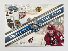 2012-13 Panini Certified Patrick Kane Shane Doan Path to the Cup /399 #PCQF15