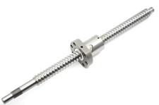 Ball Screw SFU1605 Diameter 16mm Pitch 5mm Length 300mm with Metal Ball Scr...