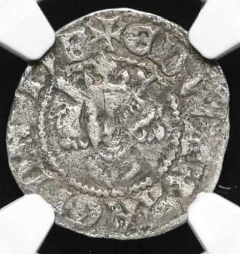 KING EDWARD I LONGSHANKS 1279-1307 AD, ENGLAND Silver Braveheart PENNY, NGC VF