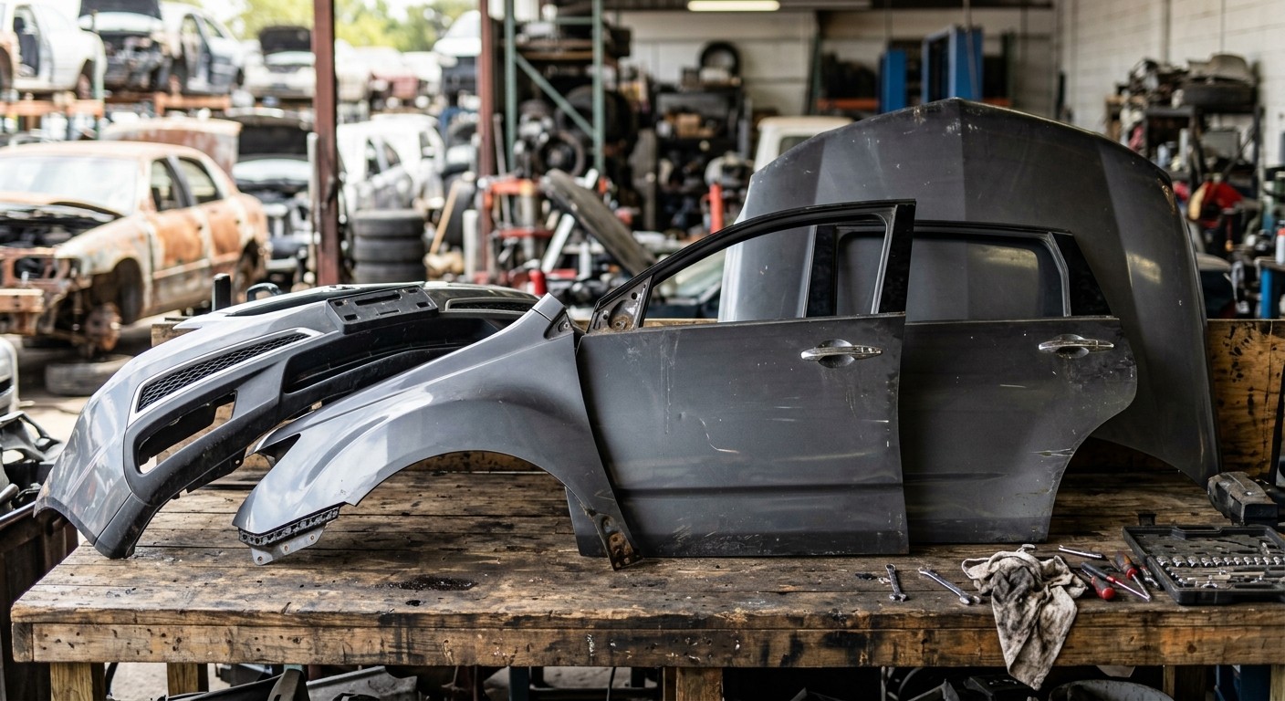 2012 Acura MDX Body Panels OEM Used — Excellent Condition (Fender/Door/Hood)