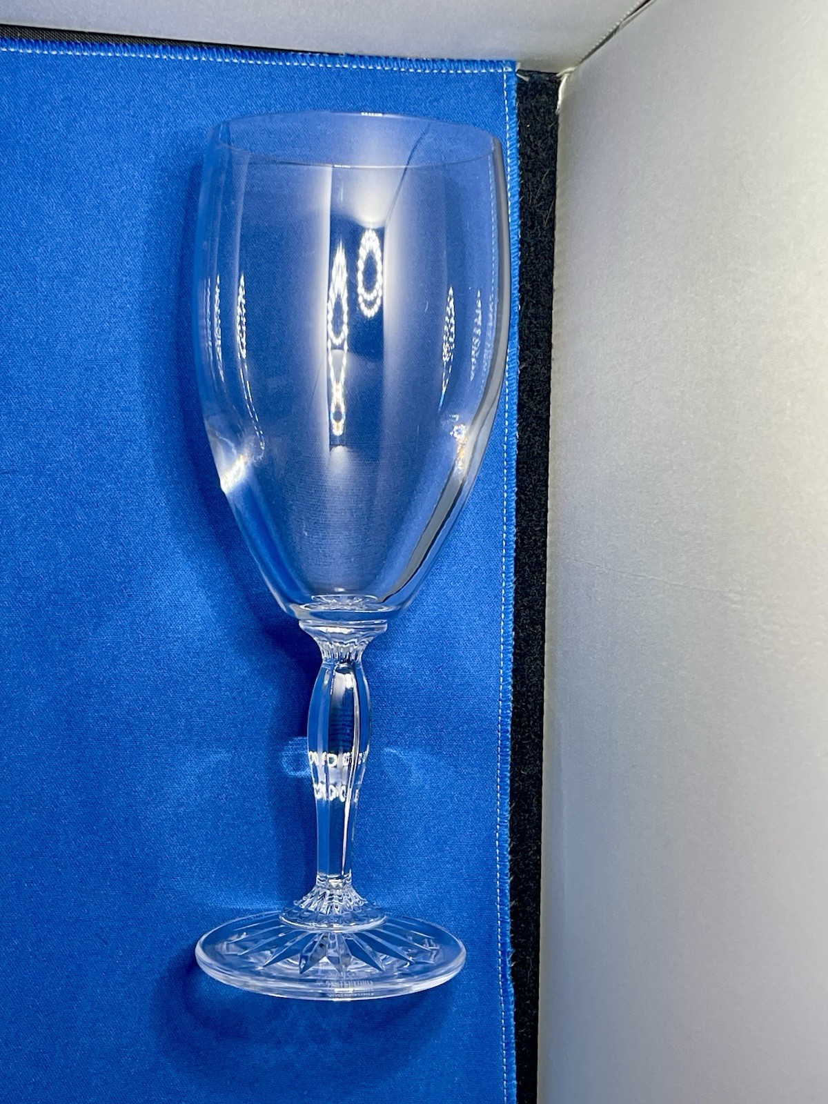 Waterford Marquis Allegra Optic Crystal Wine and Iced Beverage Glasses Set of 2