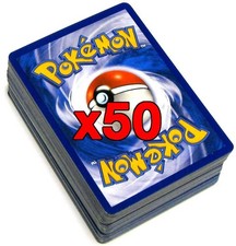 50x Random Pokemon Card Lot - Commons & Uncommons - No Energy - Fun Bulk Mix