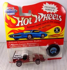 Hot Wheels Vintage Collection Redline Mutt Mobile Orange/Rust Series 2 II 1993