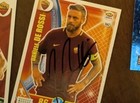 Daniele De Rossi + Alessandro Florenzi Panini Autographed Signed Card