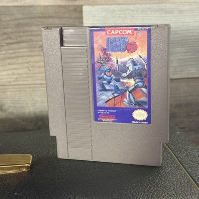 Mega Man 3 Nintendo NES 1990 Authentic Cartridge Tested Working