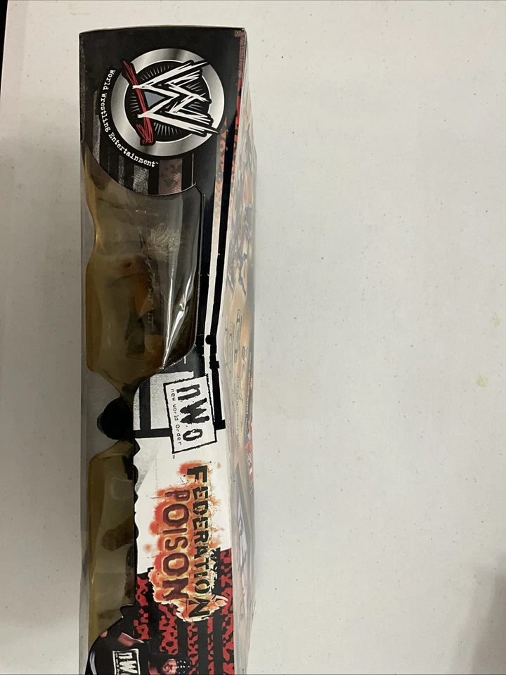 WWE Jakks 2002 nWo Federación Veneno conjunto de 3 figuras Hall Nash X-Pac NUEVO en CAJA Foto 2 de 3
