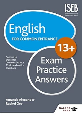 English for Common Entrance at 13+ Exam Practice Answe by Gee, Rachel 1471868990
