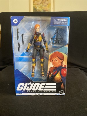 GI Joe Classified Series Scarlett  6 inch Action Figure by Hasbro BRAND NEW